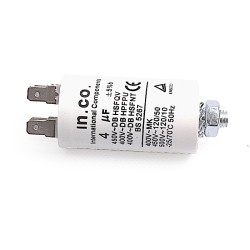 Condensateur 4 mF 400-500V - 49011940 481212118277 31X6521 SO24503 196899 126361 57X0283 92219435