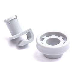 Roulette panier supérieur lave vaisselle BRANDT WHIRLPOOL - 31X6373 481252878025