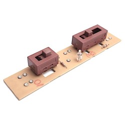 Clavier de commande hotte 08086140 - 75X2050