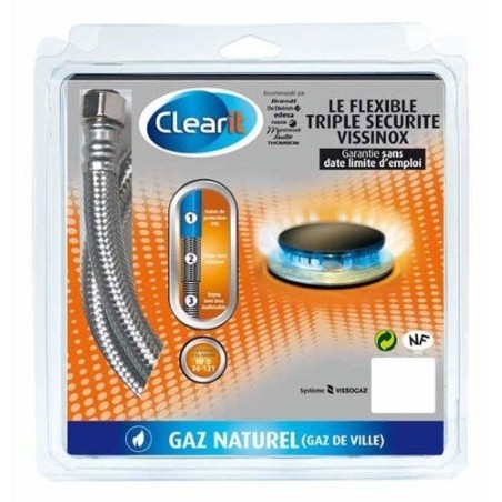 Tuyau Vissinox (gaz naturel) 1 m - 92X3426
