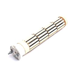 Résistance chauffe-eau stéatite monophasée 1200W L 250mm Ø 47mm - 98X0013