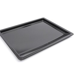 Lèche-frite Plat 445x355 mm émail noire - AS0032475