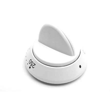 Manette thermostat cuisinière blanche - C180131P2 C181086P8
