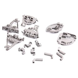 Kit paliers pour panier lave-vaisselle Bosch Siemens Neff Gaggenau - 00418675