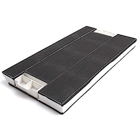 Filtre à charbon 390x200 mm pour hotte Bosch Siemens Neff - 00434229
