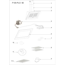 Vue éclatée H900BK1