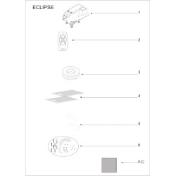 Vue éclatée AIRHALO - HALO