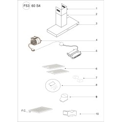 Vue éclatée AIRHBOX601EK - HBOX601EK