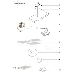 Vue éclatée AIRHBOX901EK - HBOX901EK
