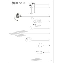 Vue éclatée AIRHBOX90X112 - HBOX90X112