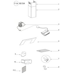 Vue éclatée AIRHDV6031 - HDV6031
