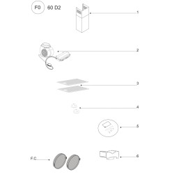Vue éclatée AIRHEK602X1 - HEK602X1