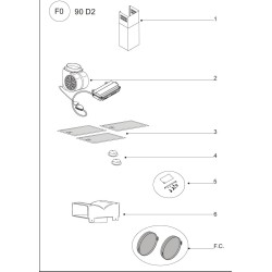 Vue éclatée AIRHEK902BC - HEK902BC
