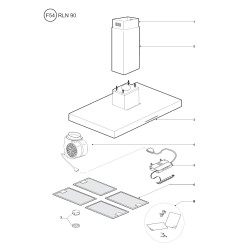 Vue éclatée AIRHILO541 - HILO541