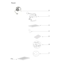 Vue éclatée AIRHLAMP021 - HLAMP021