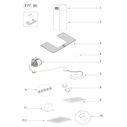 Vue éclatée HLIGHT