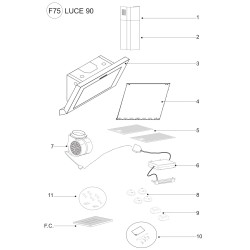 Vue éclatée HLUCE752