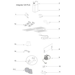 Vue éclatée INTEG120