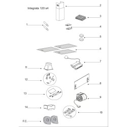 Vue éclatée INTEG120L