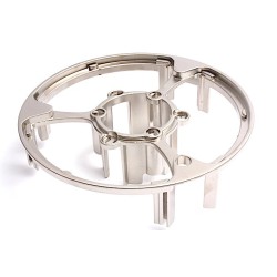 Cache filtre à graisse inférieur Diam. 248 mm hotte AIRFORCE pour modèle H600BK1 - JETSD1XZA