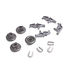 Kit roulettes panier supérieur lave vaisselle MIELE - 3525091 3525093