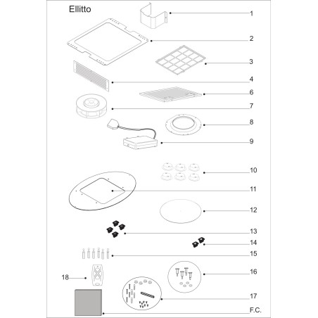 Vue éclatée AIRMOONLIGHT1 - MOONLIGHT1