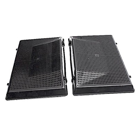 Filtre à charbon 285x175 mm F00397 (Lot de 2 pièces) - C00094554