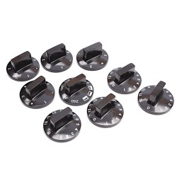Boutons noir universel - vec0001897