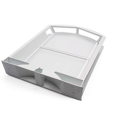 Filtre à peluches blanc pour sèche-linge - 6244611