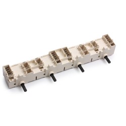 Bloc de 4 commutateurs pour piano de cuisine Barazza Jollynox - 52453