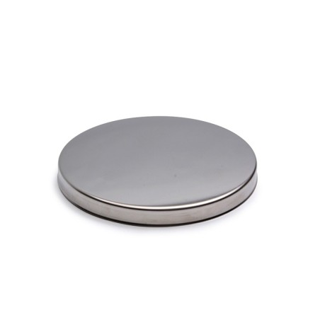 Cache plaque inox Ø 165 mm