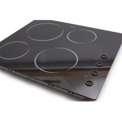 Dessus en verre de plaque électrique Whirlpool - 481244039578