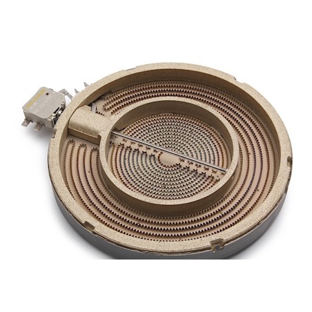 Foyer avant gauche highlight 750/2200W Ø 230 mm pour plaque de cuisson Beko - 162926011