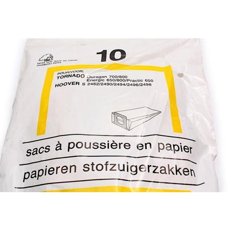 Sacs pour aspirateur Tornado Hoover