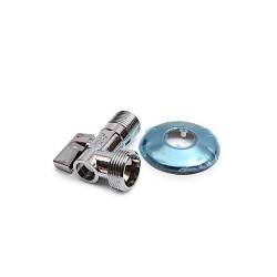 Robinet mâle 1/2 - 3/4 pour branchement d'appareil ménager