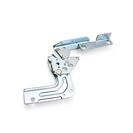 Charnière gauche complète pour lave-vaisselle Candy Rosières - 49120485
