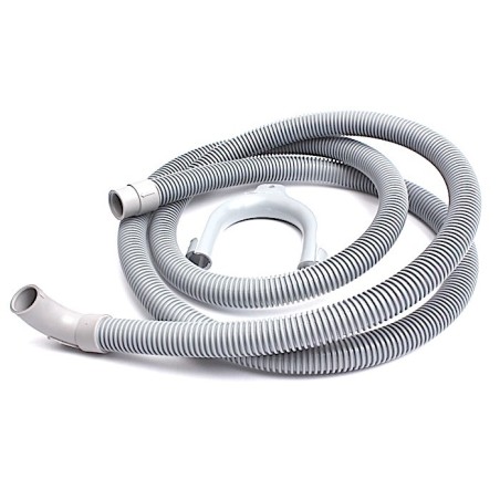 Tuyau de vidange 2,50M 19/19 coudé TVS258 - 481281728077