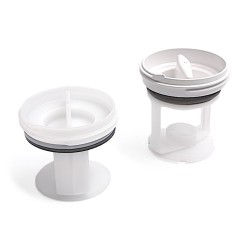 Kit de 2 filtres de vidange pompe Lave-Linge - 481248058403 484000000966