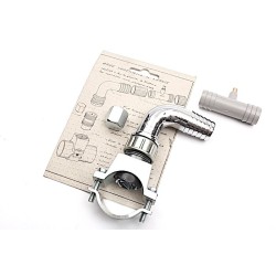 Bride de vidange pour écoulement PVC de 32-40 mm