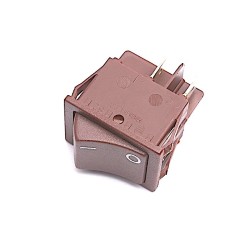 Interrupteur bipolaire brun pour APPLIMO AIRELEC - S133AA0095