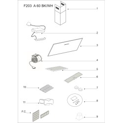 Vue éclatée AIREKOBLACK60