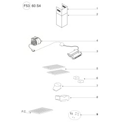 Vue éclatée AIRHBOX601EK12 - HBOX601EK12