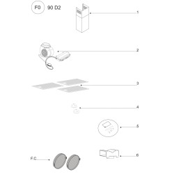 Vue éclatée AIRHEK902X12 - HEK902X12