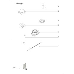 Vue éclatée AIRSINERGIA