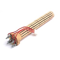 Résistance chauffe-eau stéatite triphasée 1800W L 320mm Ø 47mm - 060482