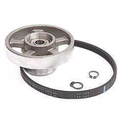 Kit poulie + courroie pour sèche linge BEKO - 492204404