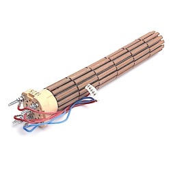 Résistance chauffe-eau stéatite monophasée + connecteur 2100W L 320mm Ø 47mm - 060478