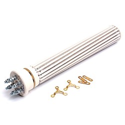 Résistance chauffe-eau stéatite mono/triphasée 1800W L 355mm Ø 52mm - REST185201