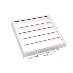 Clapet de Façade ALU 210x210 mm Diam. 150 mm - 906178