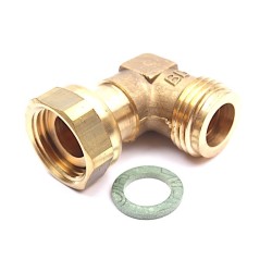 Coude de raccordement gaz Cuisinière, Plaque Fagor Brandt - DIV24217